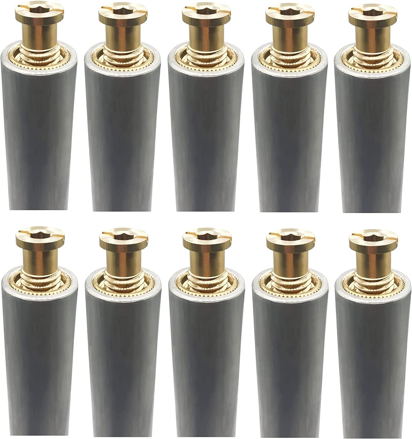 AXE 18” Aluminum Tube with Brass Anchor for inground Pool Safety Cover Installation