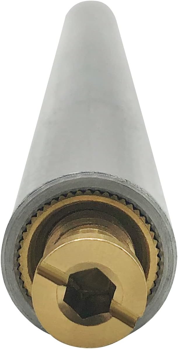 AXE 18” Aluminum Tube with Brass Anchor for inground Pool Safety Cover Installation