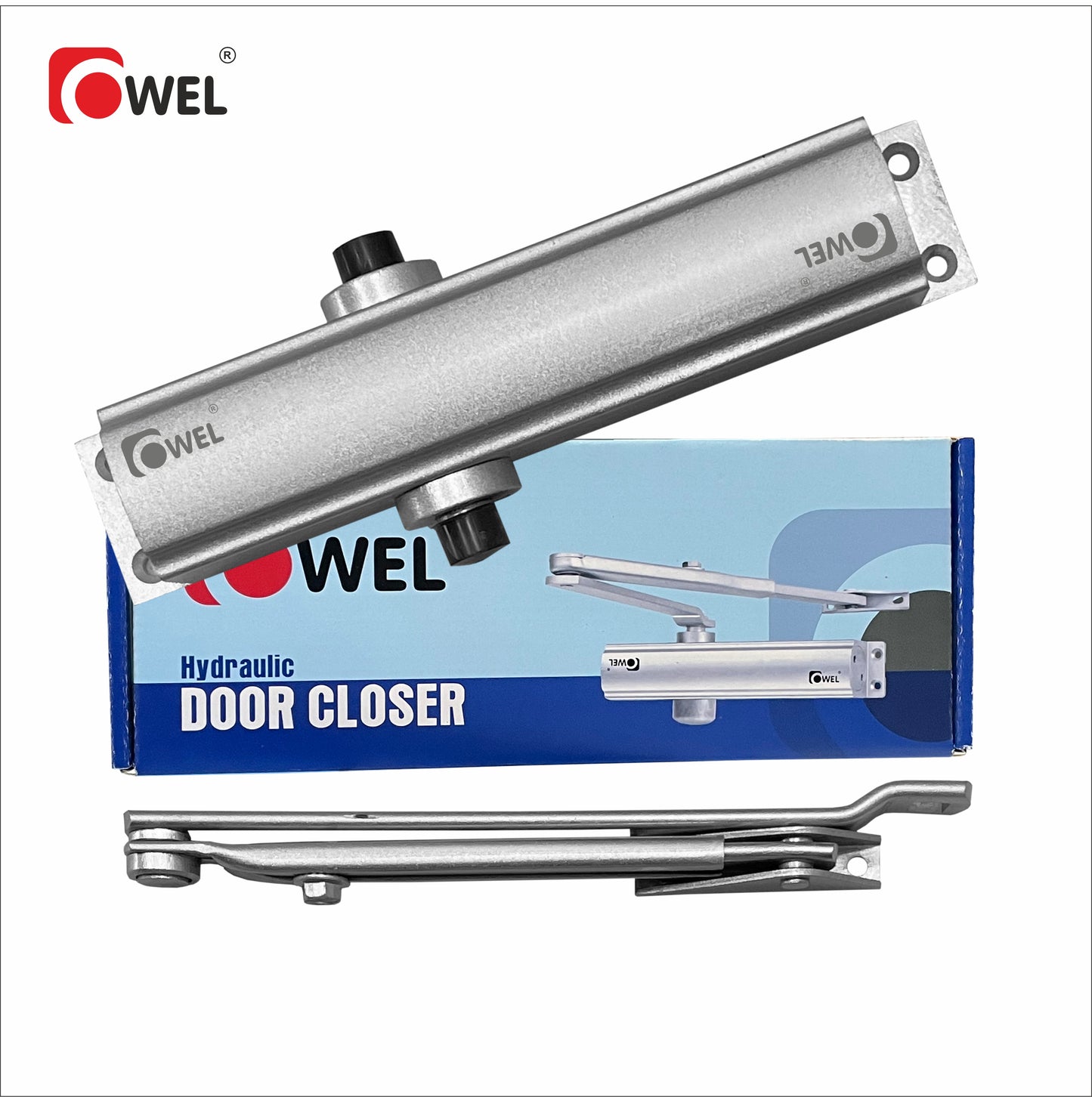 Automatic Adjustable Spring Hydraulic Auto Door Closer For Residential