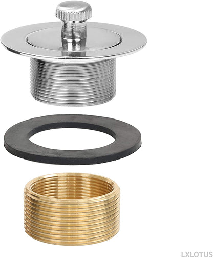 Maui - Bathtub Tub Drain Assembly, Conversion Kit, Trim Waste Overflow Face Plate (Lift & Turn Style))