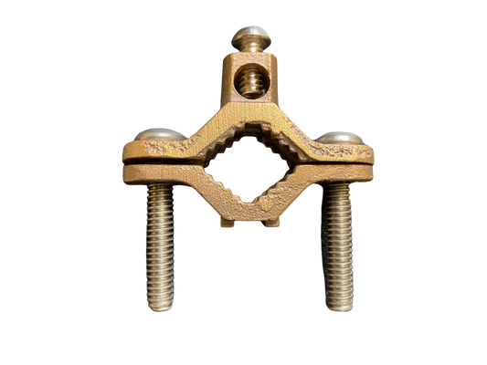 Water Pipe Ground Clamps - Size 1-1/4 to 2" Pipe Size