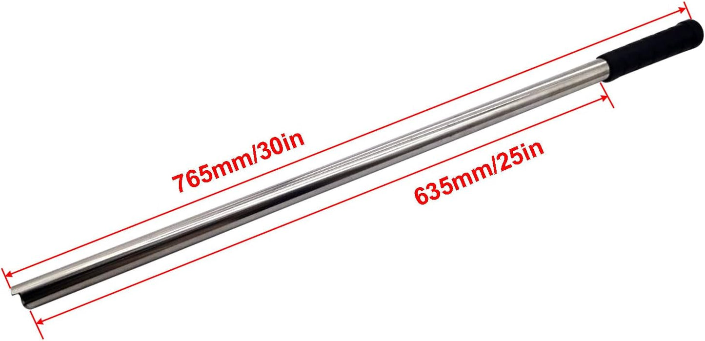 AXE 30" Installation and Removal Rod Tool Compatible with Swimming Pool Safety Anchor Cover and Stainless Steel Spring