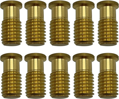 AXE Pool Safety Cover Threaded Brass Insert Screw Bolt for Anchor (10pk/25pk)