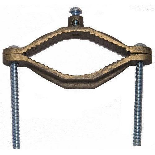 Water Pipe Ground Clamps - Size 2-1/2 to 4" (2 Qty/Pack)