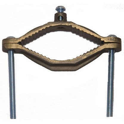 Water Pipe Ground Clamps - Size 5" to 6" (6 Pack)