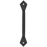 Maui - 9" Square Solid Cast Iron handle for Barn door, gate or Garage (1 Handle)