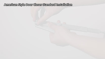 Heavy Duty/UL Listed Commercial Automatic Door Closer, Cast Aluminum Body & Steel Arm with Adjustable Speed, ANSI Certification and 3hours fire ratings