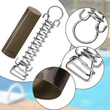 AXE - 8 Inch Swimming Pool Cover Stainless Steel Spring (5 Pack)