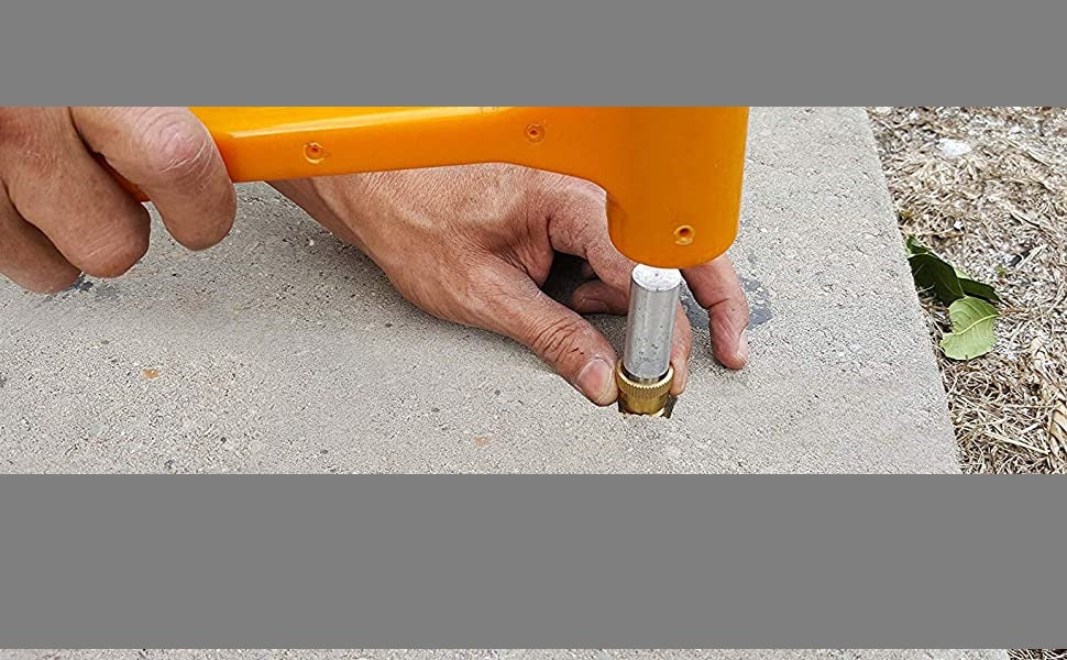 AXE - Aluminum Tamping Tool For Installing Swimming Pool Cover Brass Anchors